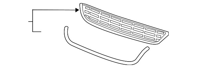 5C6-853-677-9B9 Деталь LOWER GRILLE