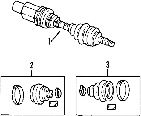 Prowler DRIVE AXLES