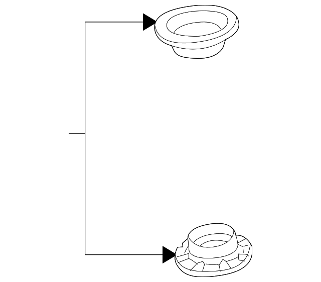 52089341AF SPRING ISOLATOR, RIGHT
