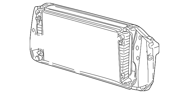 XL1Z8005AA Деталь RADIATOR ASSY