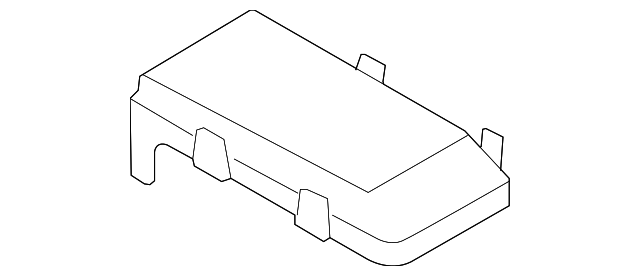 91950-3K510 FUSE BOX MAIN UPPER COVER