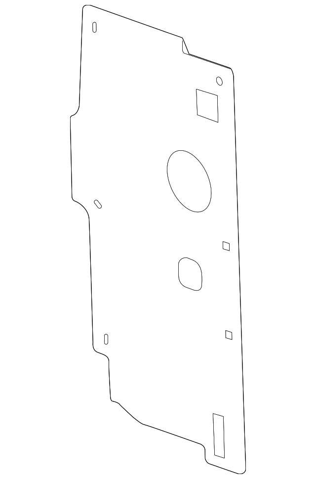 25982297 Деталь SIDE SEAL, RIGHT