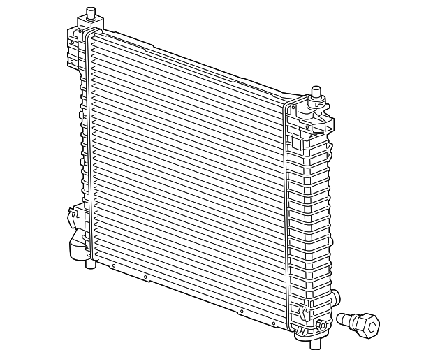 20818748 Деталь RADIATOR