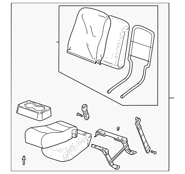 88942342 SEAT ASSY