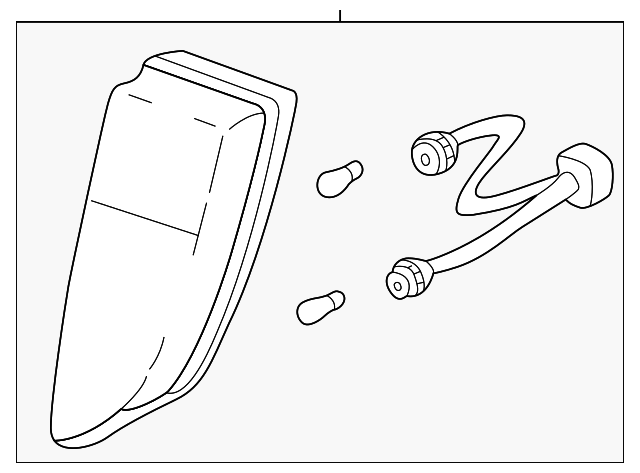 92402-2D270 Деталь BACKUP LAMP, RIGHT