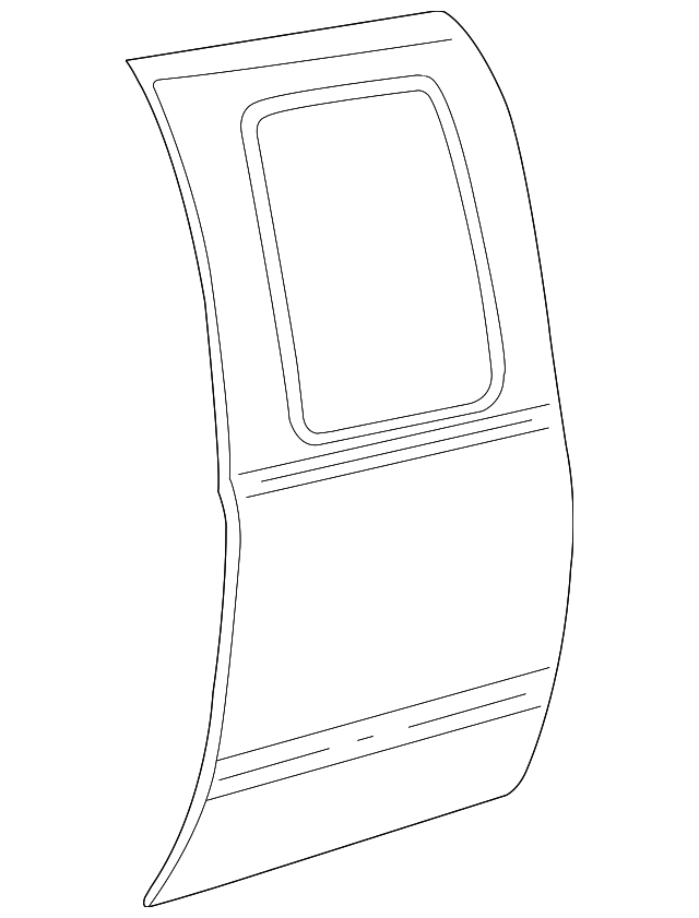 25861801 Деталь OUTER PANEL, LEFT