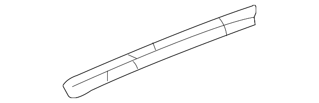 20835976 Деталь LOWER W'STRIP, LEFT