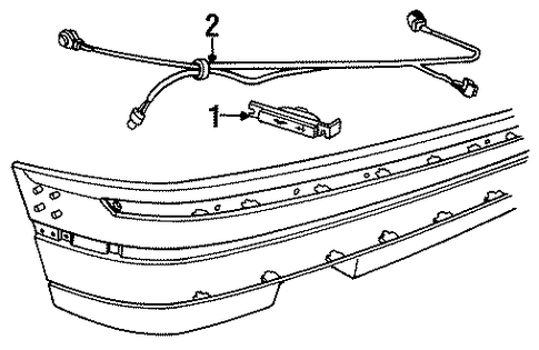 Allante SIDE MARKER LAMPS 2