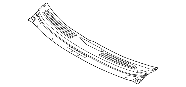9T4Z-78022A68-AA Деталь COWL GRILLE