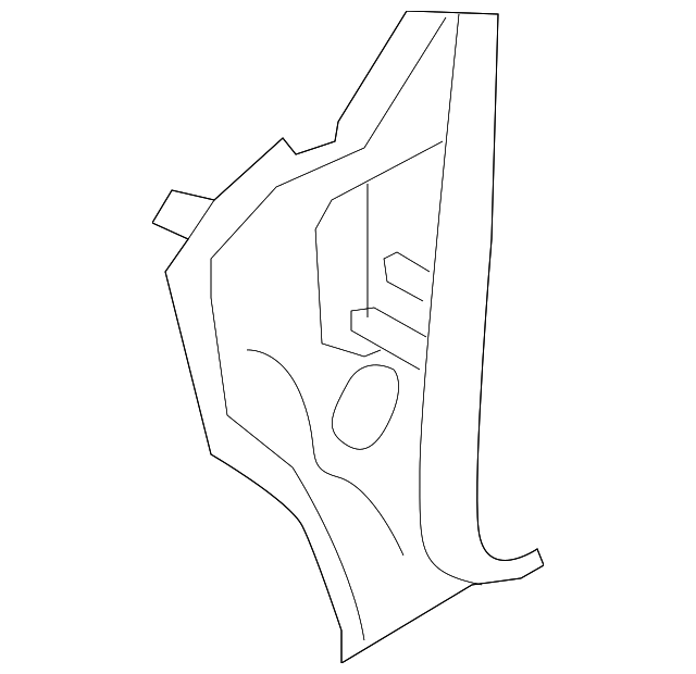 7T4Z-7802038-A Деталь SIDE PANEL, RIGHT
