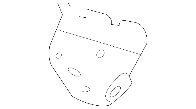 7T4Z-78020K67-A Деталь COWL TOP PANEL REINFORCEMENT