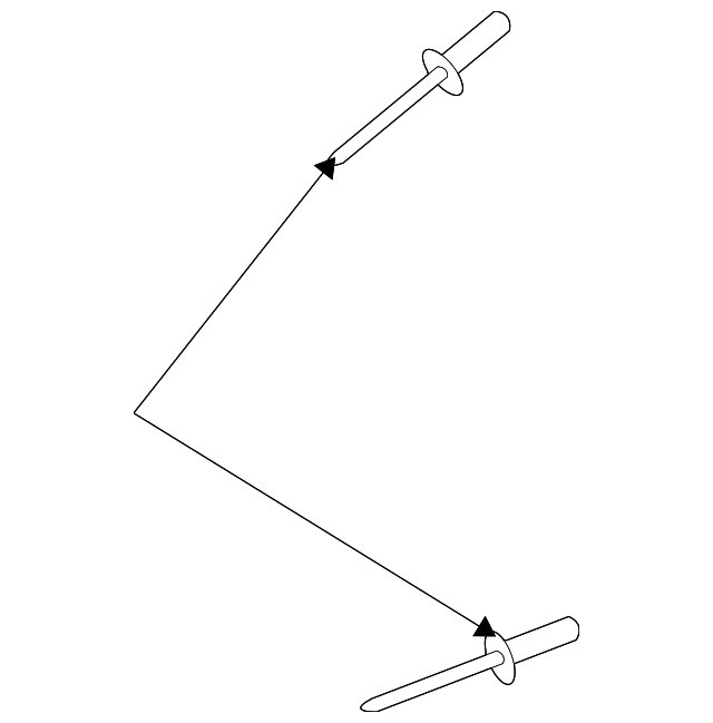 06035201 Деталь MUD GUARD RIVET, LEFT