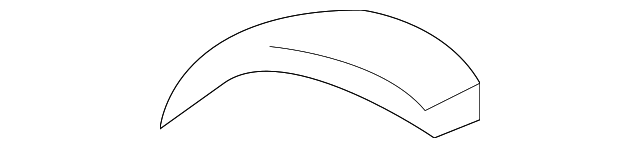 7A2Z-7851729-AB Деталь ROOF MOLDING, LEFT