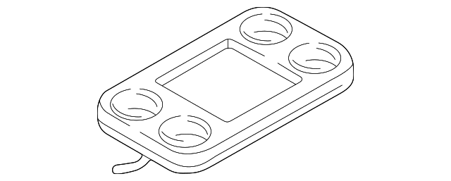 2K54J-88190BCY Деталь TRAY, RIGHT