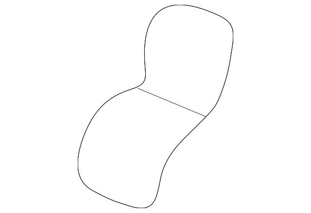 2K52Y-88263CQ5 Деталь SEAT BACK COVER, RIGHT