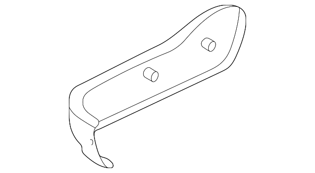 0K55H-88181CY Деталь SIDE COVER, RIGHT