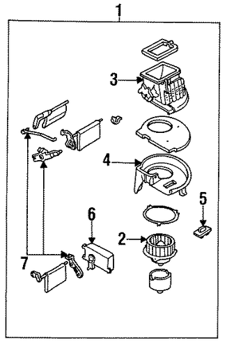 MPV BLOWER MOTOR & FAN