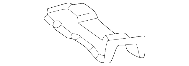 163-610-08-25 Деталь REINFORCEMENT FRONT SEAT, RIGHT