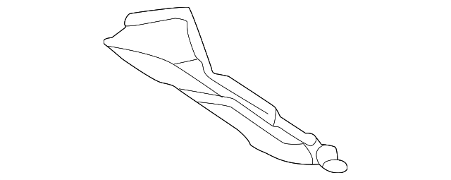 163-610-01-25 Деталь REINFORCEMENT, LEFT