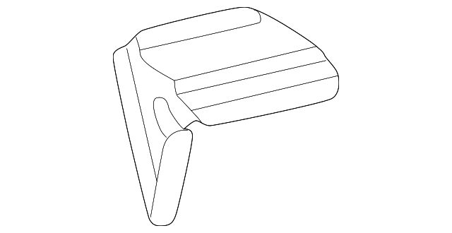 163-616-39-16 Деталь REINFORCEMENT REAR SEAT, LEFT