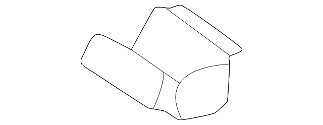 163-610-19-25 Деталь REINFORCEMENT REAR SEAT, LEFT