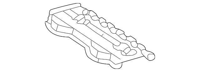 163-610-05-25 Деталь REINFORCEMENT FRONT SEAT, LEFT