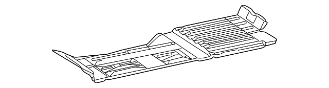 163-616-03-67 Деталь FRONT FLOOR PAN, LEFT