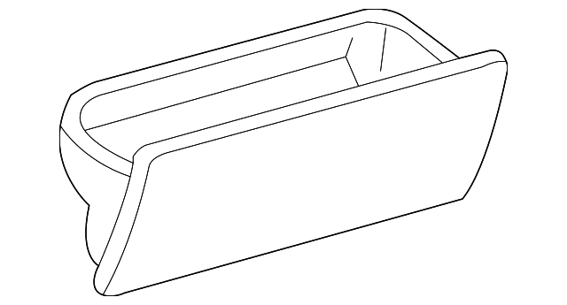 55550-35050-B1 Деталь GLOVE BOX ASSY