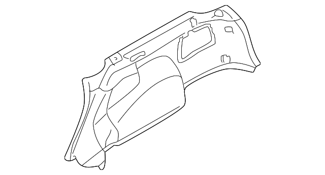 94047AE32AAC Деталь SIDE TRIM PANEL, RIGHT