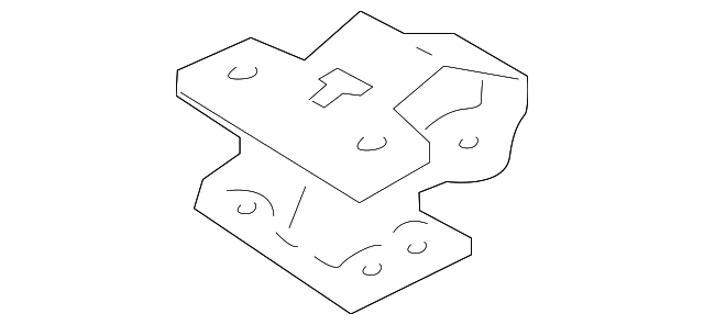 97241-1ET0A Деталь HINGE, LEFT