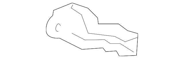 97298-1ET0A Деталь DRIP RAIL, RIGHT
