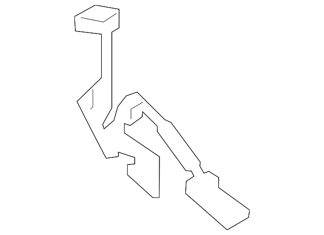 972C1-1ET0B Деталь CONTROL CABLE, LEFT