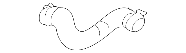 2L1Z8260AC UPPER HOSE
