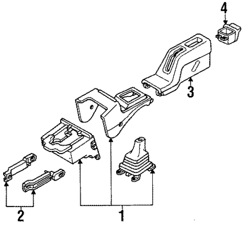 Protege CENTER CONSOLE