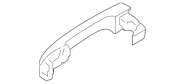 82651-3X000 HANDLE, OUTSIDE, LEFT