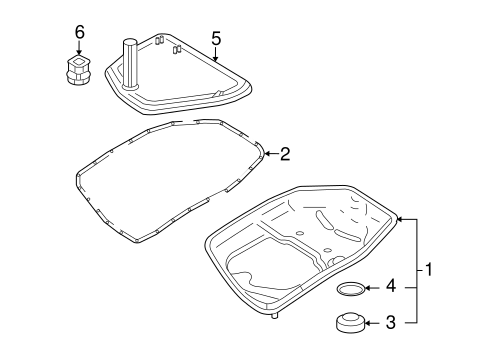 A6 Quattro TRANSAXLE PARTS