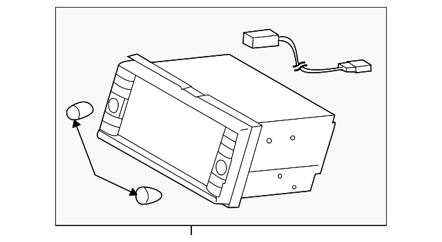 86271SC110 Деталь DISPLAY UNIT