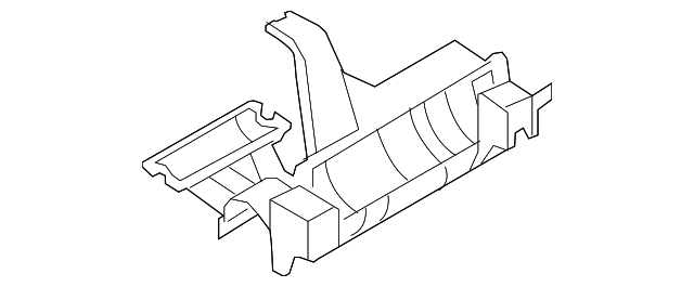 6C2Z-9D665-AA Деталь VAPOR CANISTER BRACKET
