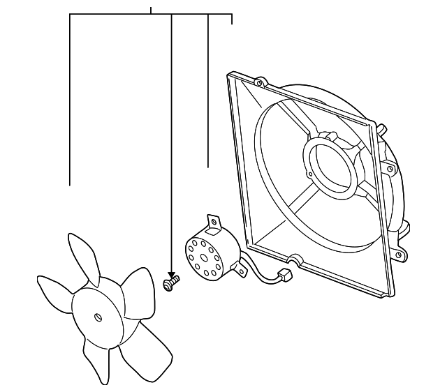 0K52Y-15025B FAN ASSY