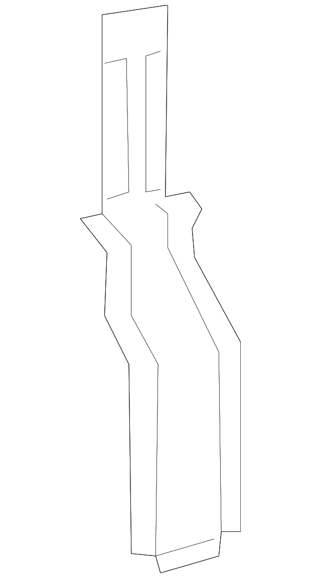 5104198AA Деталь REINFORCEMENT, RIGHT