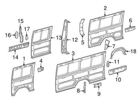 Sprinter 2500 INNER STRUCTURE & RAILS 2