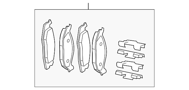 68144427AB BRAKE PADS