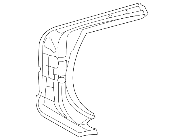71153-25360 Деталь PILLAR REINF, LEFT