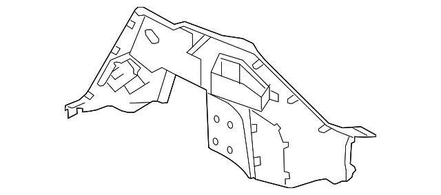 84951-3NA0A TRUNK SIDE TRIM, LEFT