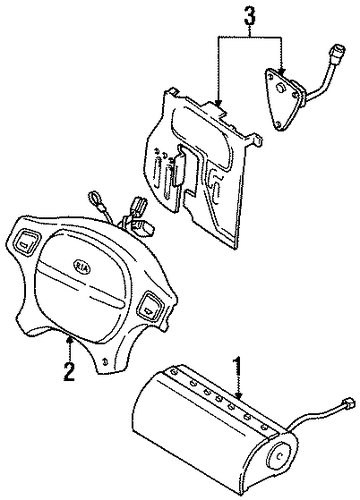 Sephia AIR BAG COMPONENTS