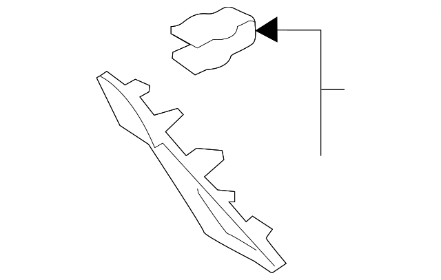 8002B010XA Деталь LOWER FILLER