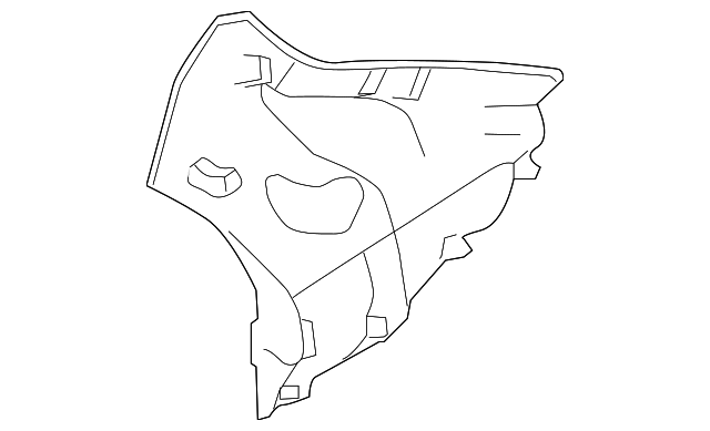 85850-1E520-QS Деталь UPPER QTR TRIM, LEFT