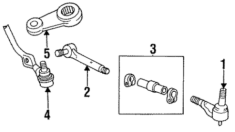 B2300 STEERING LINKAGE