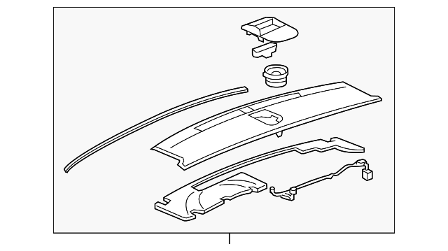 22773022 Деталь UPPER PANEL