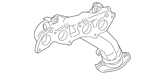 17141-75110 Деталь EXHAUST MANIFOLD